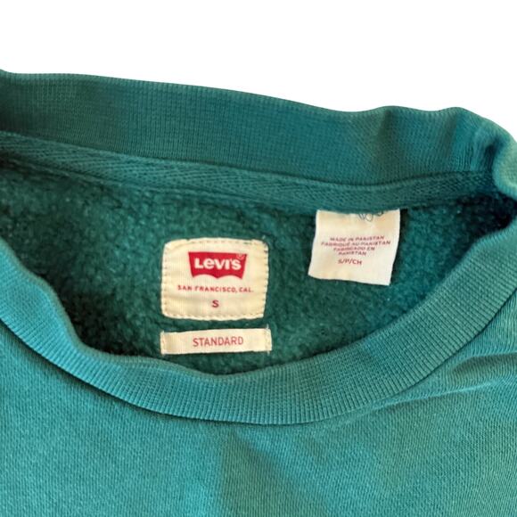 Levi's Men's Standard Fit 501 Graphic Crewneck Sweatshirt Size Small - Picture 4 of 5